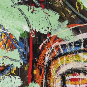 'Basquiat Portrait with FUEL' swatch